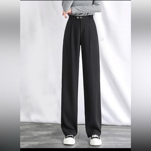 Two-Button High Waist Pants (AHA SELECTED)